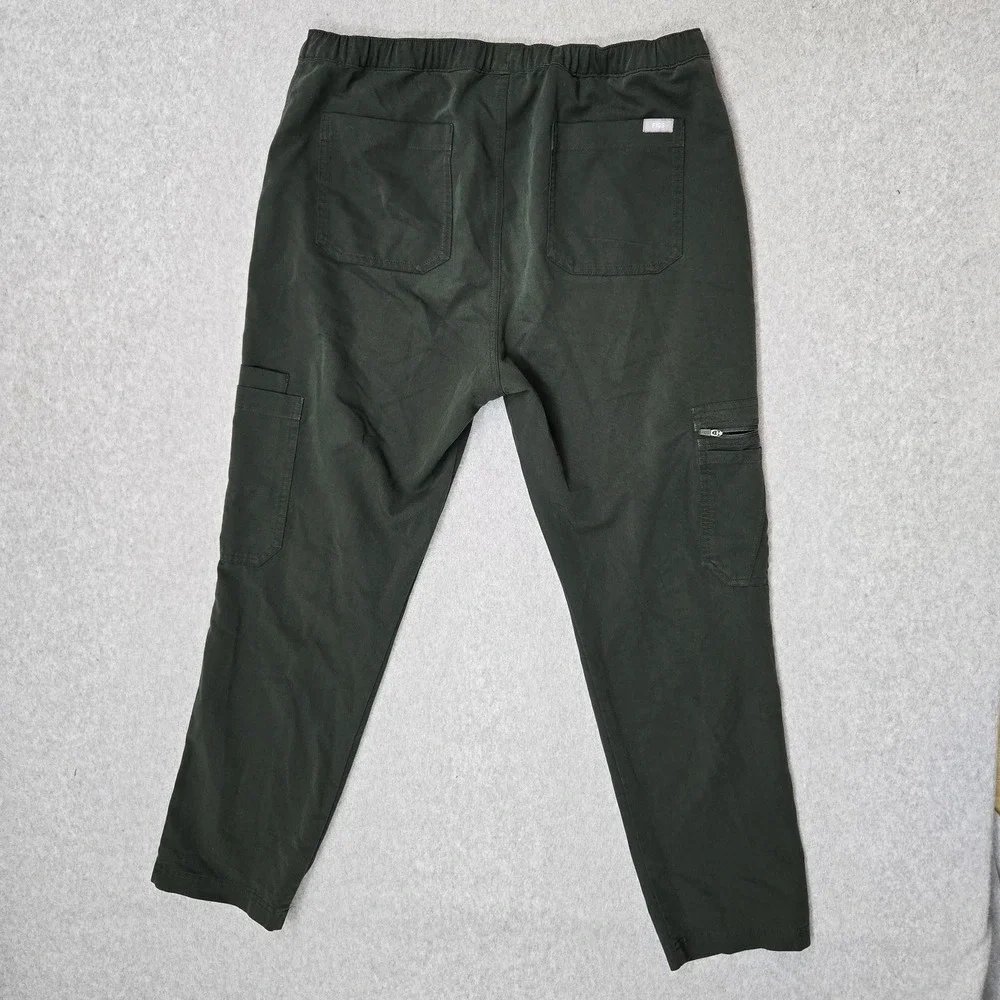 FIGS Men Scrub Pants S Green Cairo Cargo M21SW2052S Technical Collection